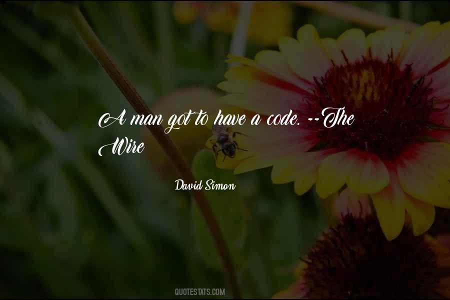 Man Code Quotes #719222
