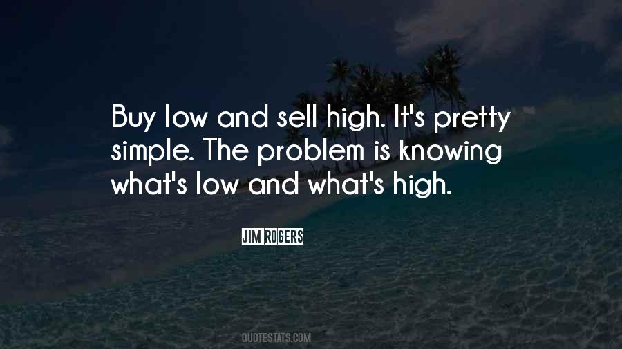 Buy Low Sell High Quotes #863666