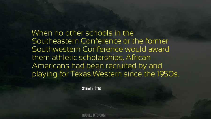 Athletic Conference Quotes #1647018