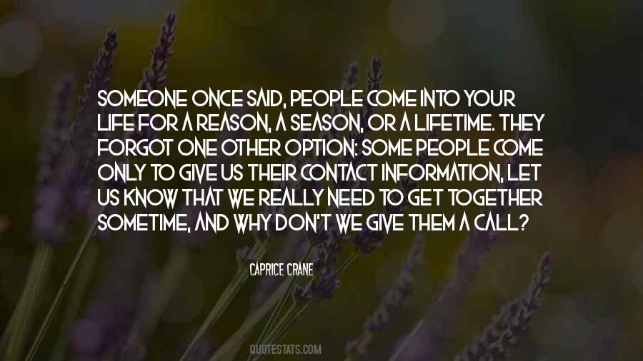 Reason For The Season Quotes #1627540
