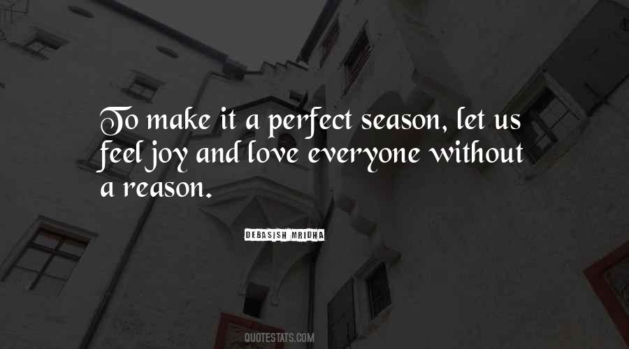 Reason For The Season Quotes #868696