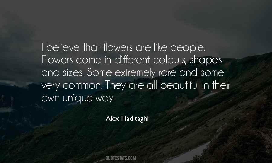 All Flowers Are Beautiful Quotes #155870