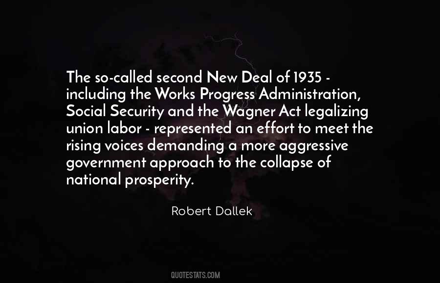 Quotes About The Second New Deal #1111782