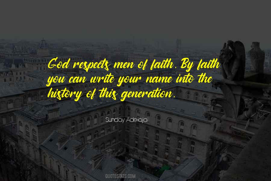 Men Of Faith Quotes #1162220