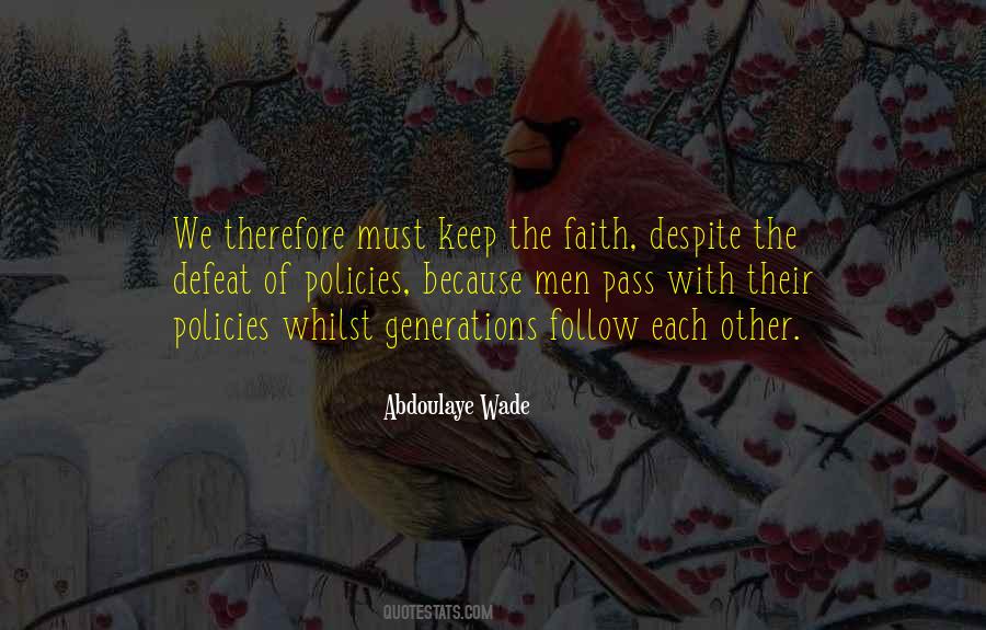 Men Of Faith Quotes #364270