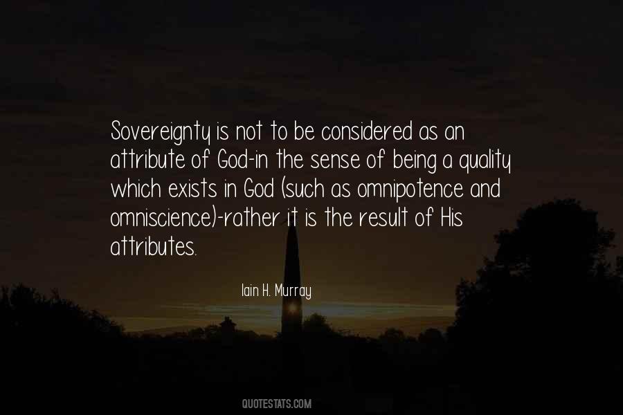 The Sovereignty Of God Quotes #1280797