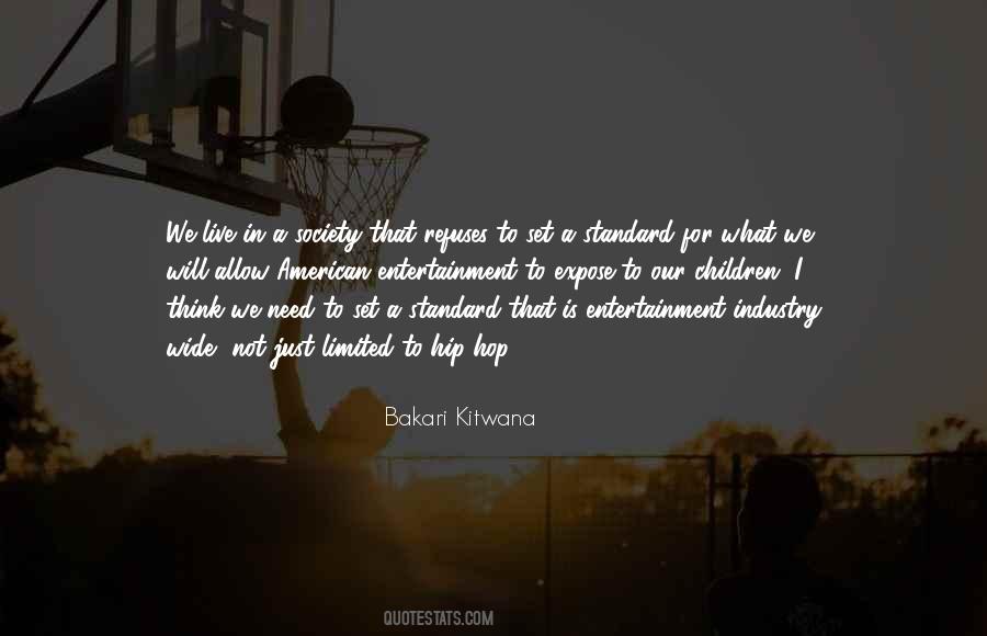 Society Standard Quotes #40066