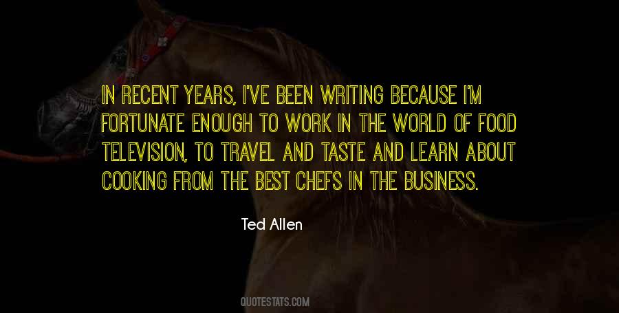 Taste The Food Quotes #106767