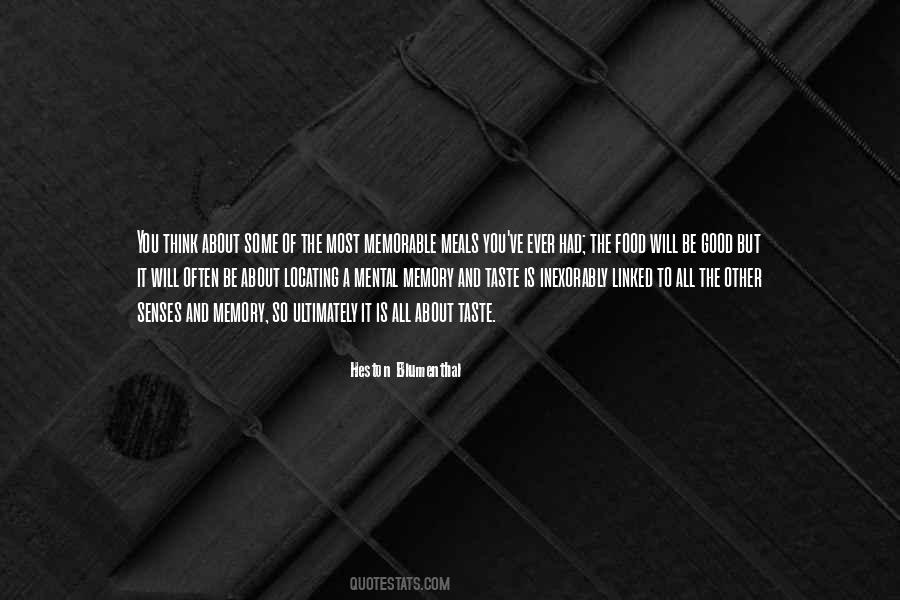 Taste The Food Quotes #860102