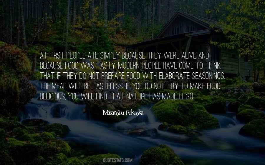 Taste The Food Quotes #932854