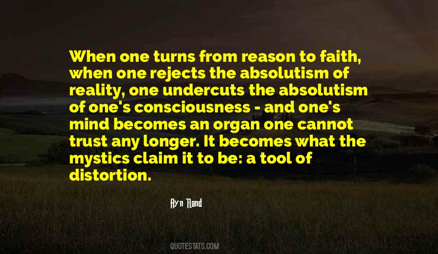 Distortion Of Reality Quotes #1600770
