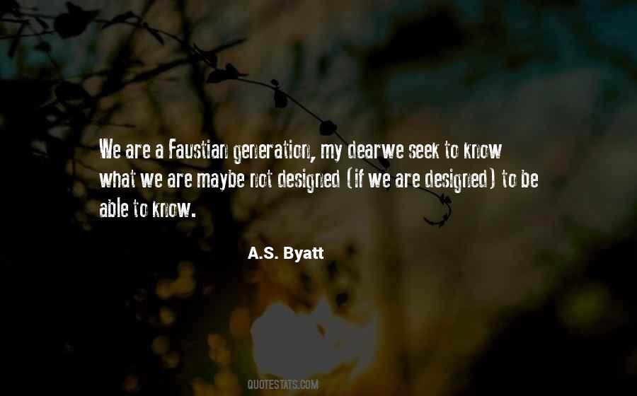 Byatt Quotes #850877