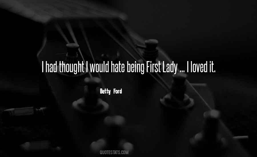 First Lady Quotes #740174