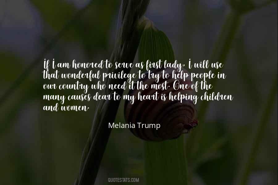 First Lady Quotes #857624