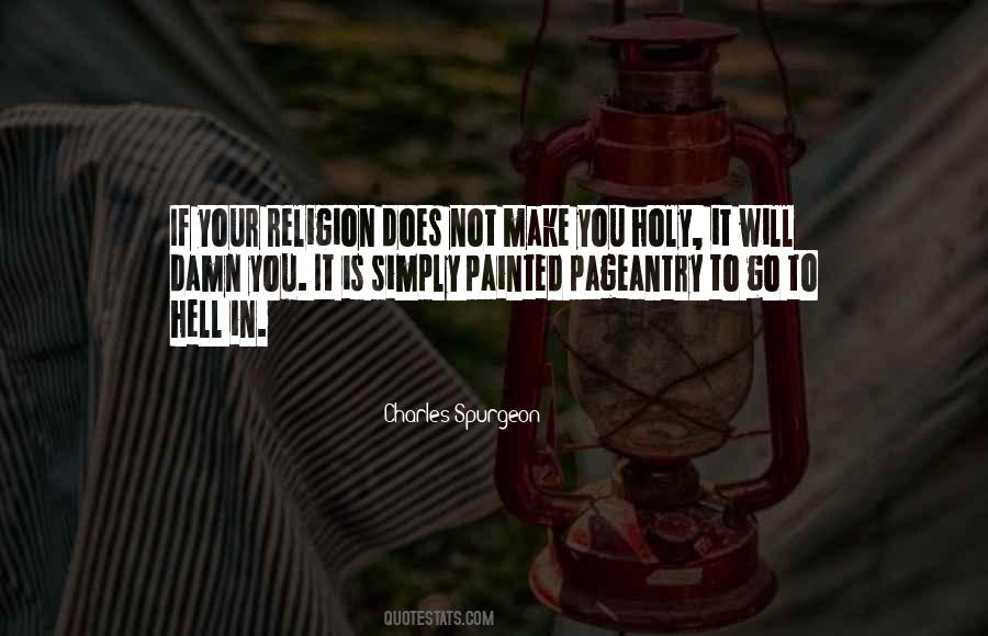 Holy Religion Quotes #324330