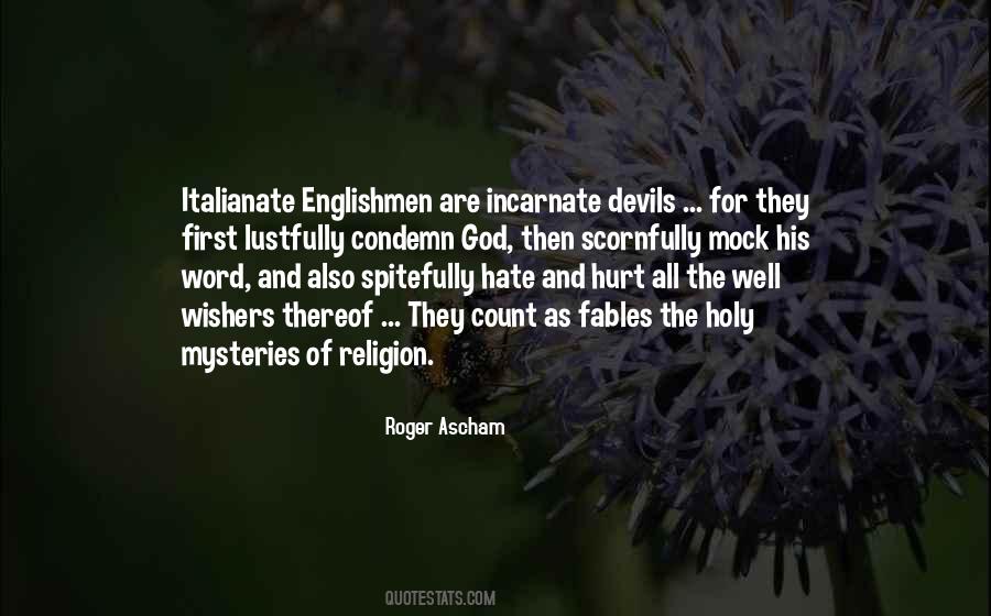 Holy Religion Quotes #79934