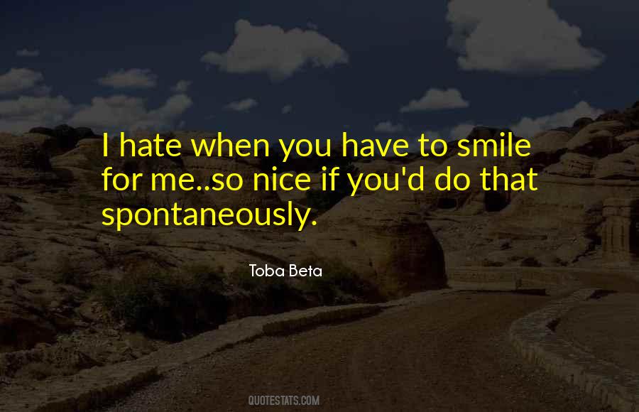 Nice Smile Quotes #1583646
