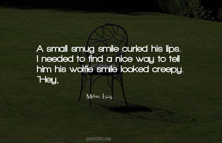 Nice Smile Quotes #169881