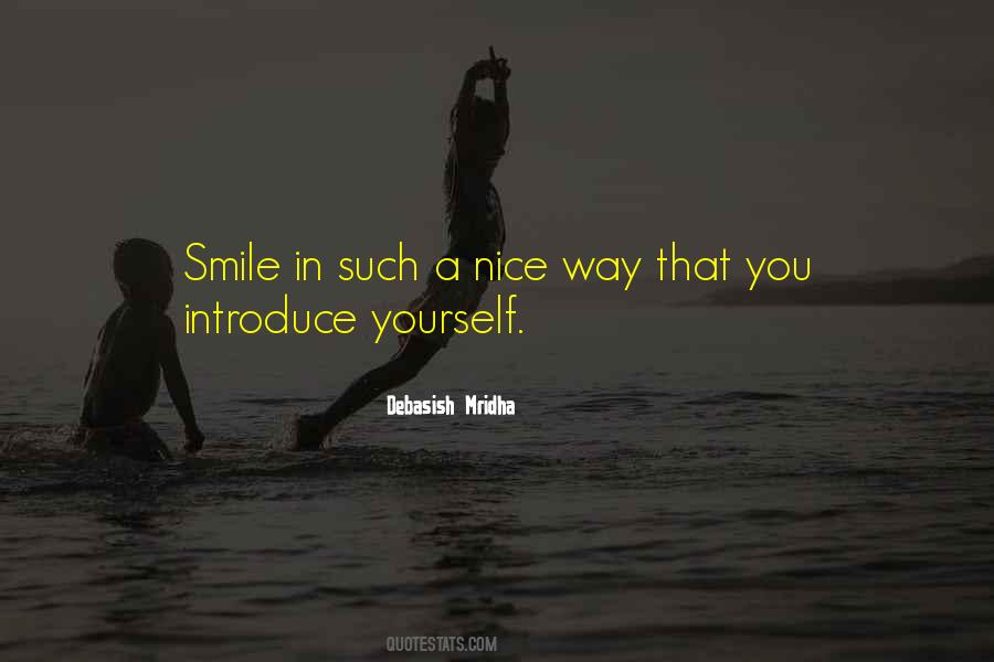 Nice Smile Quotes #969702