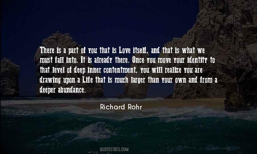 Love Contentment Quotes #127483
