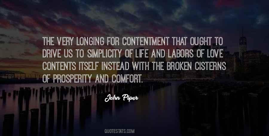 Love Contentment Quotes #1304599