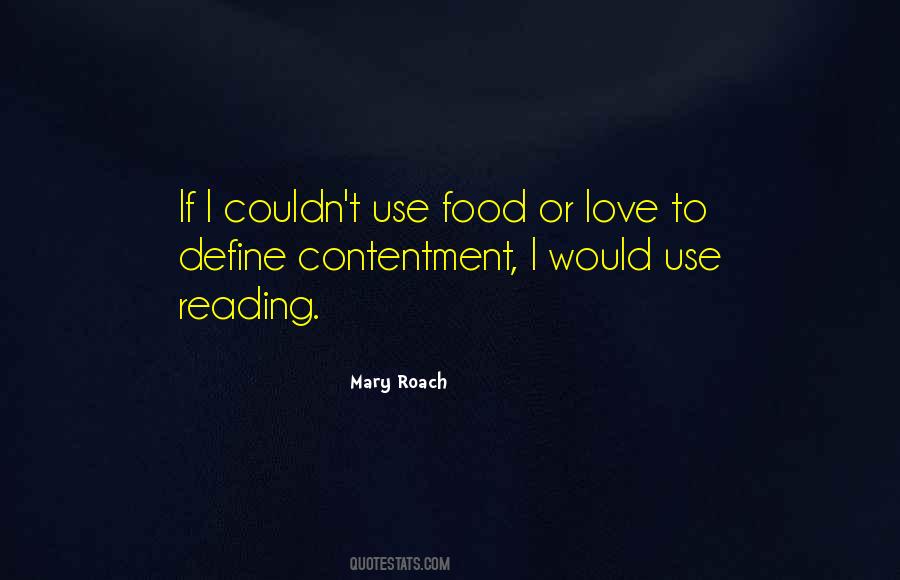 Love Contentment Quotes #1758412