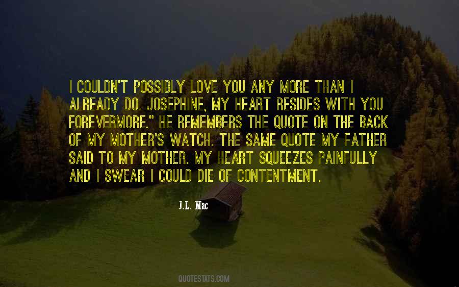 Love Contentment Quotes #314096