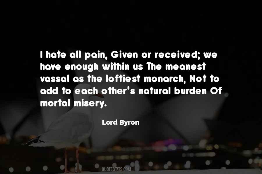 Byron's Quotes #360537