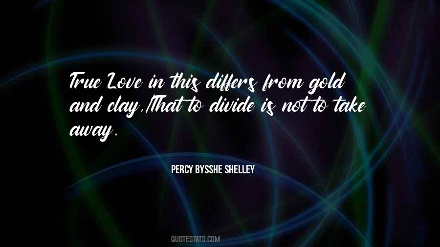 Bysshe Shelley Quotes #261688