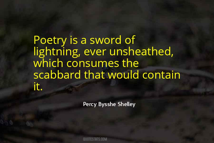 Bysshe Shelley Quotes #268617