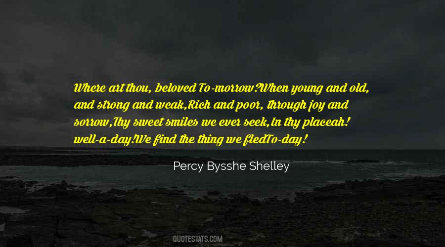 Bysshe Shelley Quotes #286209