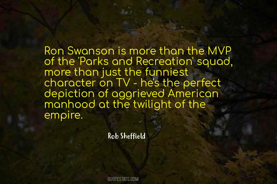 Parks And Recreation Ron Swanson Quotes #321868