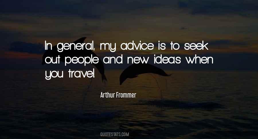 Travel Advice Quotes #369965