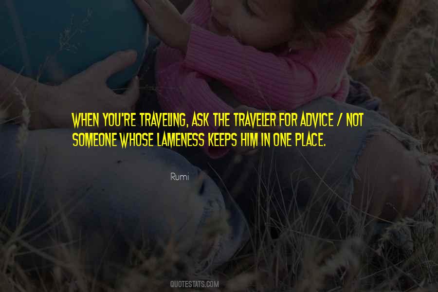 Travel Advice Quotes #664548