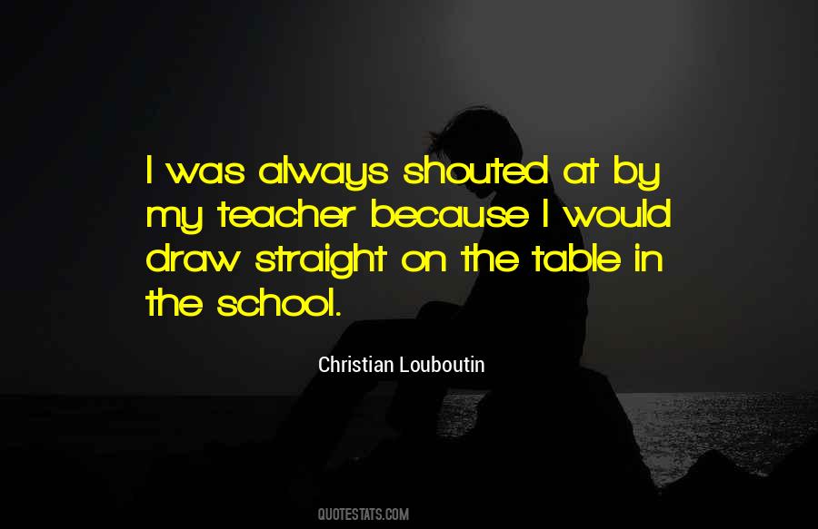 Table In Quotes #161428