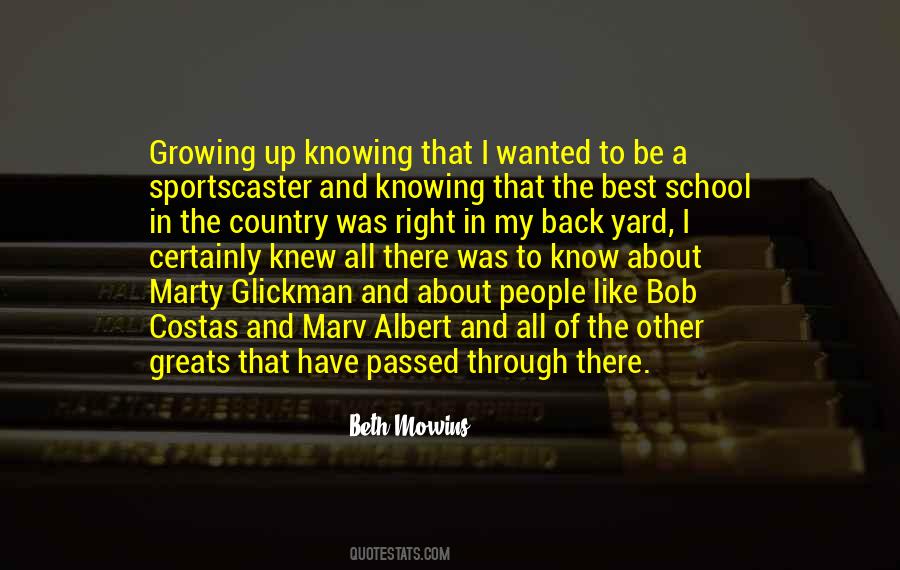 Sportscaster Albert Quotes #1745641