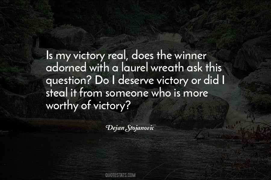 Real Victory Quotes #1840460