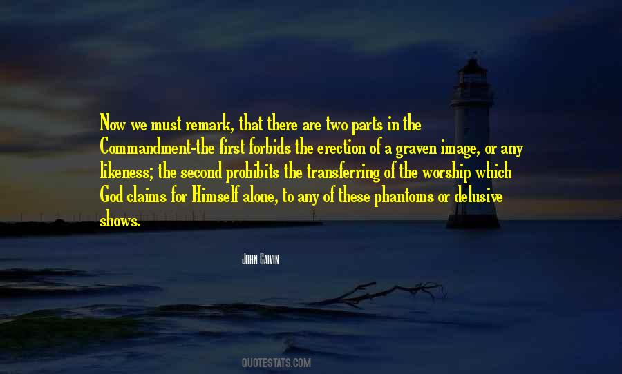 Quotes About The Second Commandment #1244301