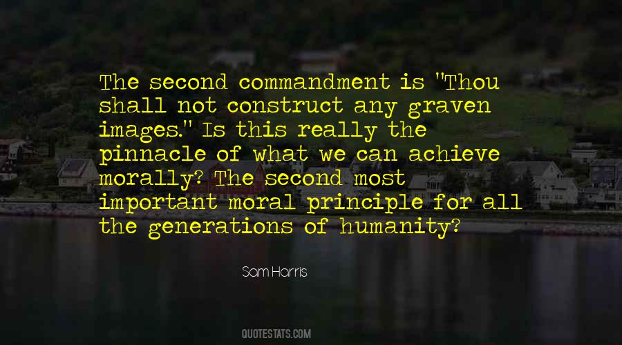 Quotes About The Second Commandment #41129