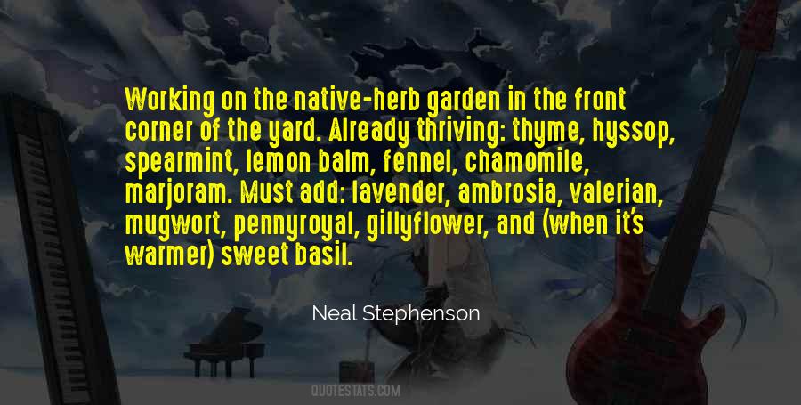 Spearmint Herb Quotes #1268321