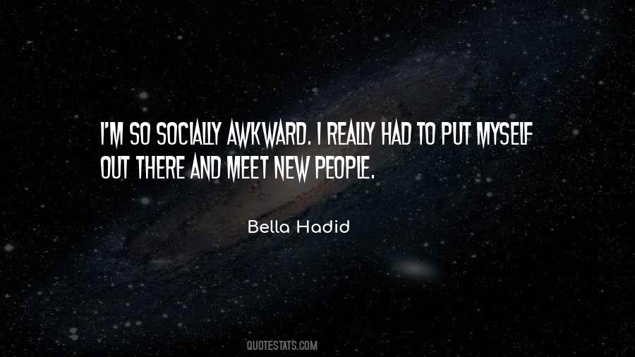 Hadid Bella Quotes #1681282
