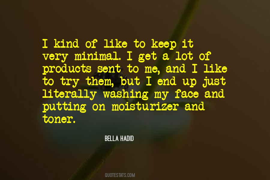 Hadid Bella Quotes #24555
