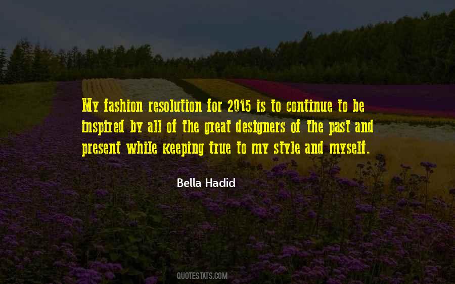 Hadid Bella Quotes #549049