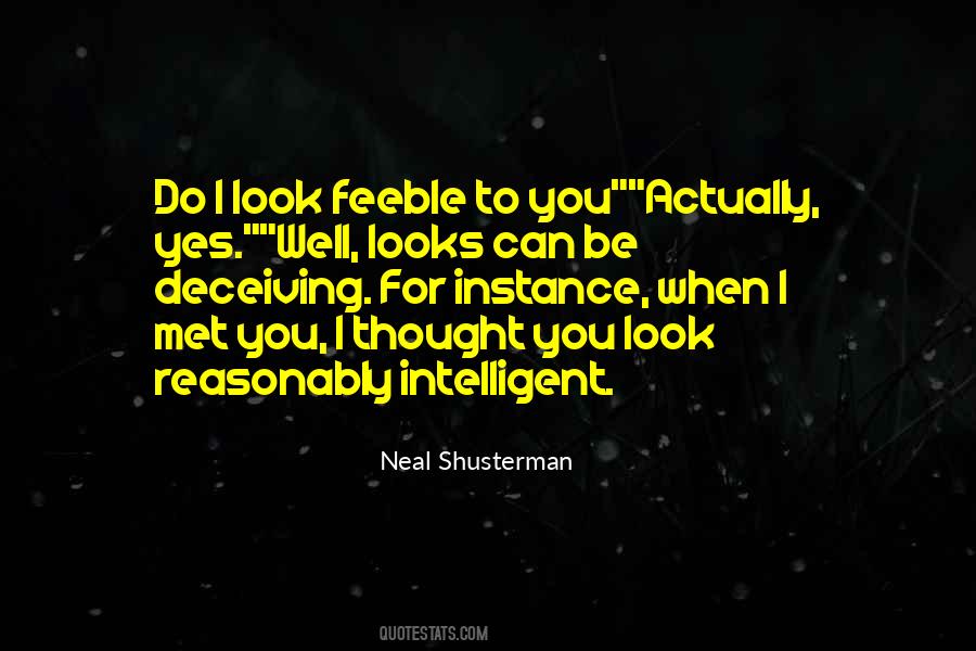 Quotes About Looks Can Be Deceiving #1217106