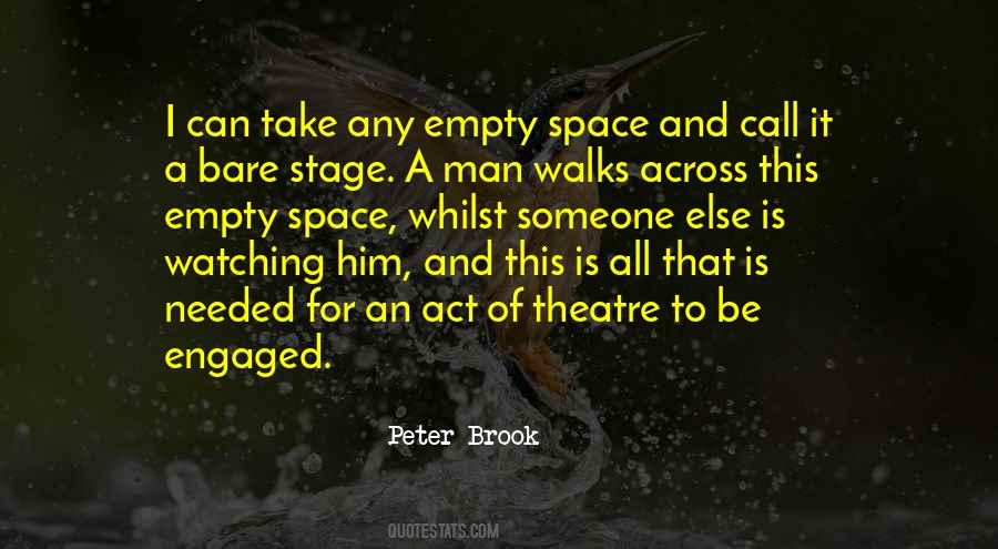Brook Empty Space Quotes #1715301