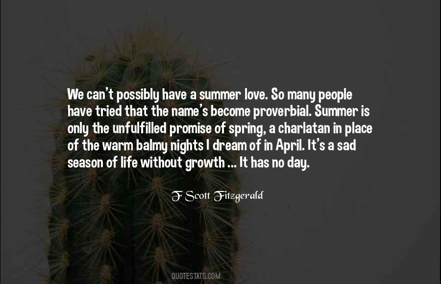 Quotes About The Season Of Summer #1772715