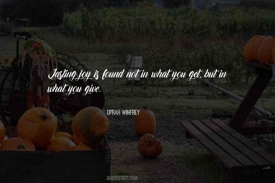 Get Joy Quotes #213646