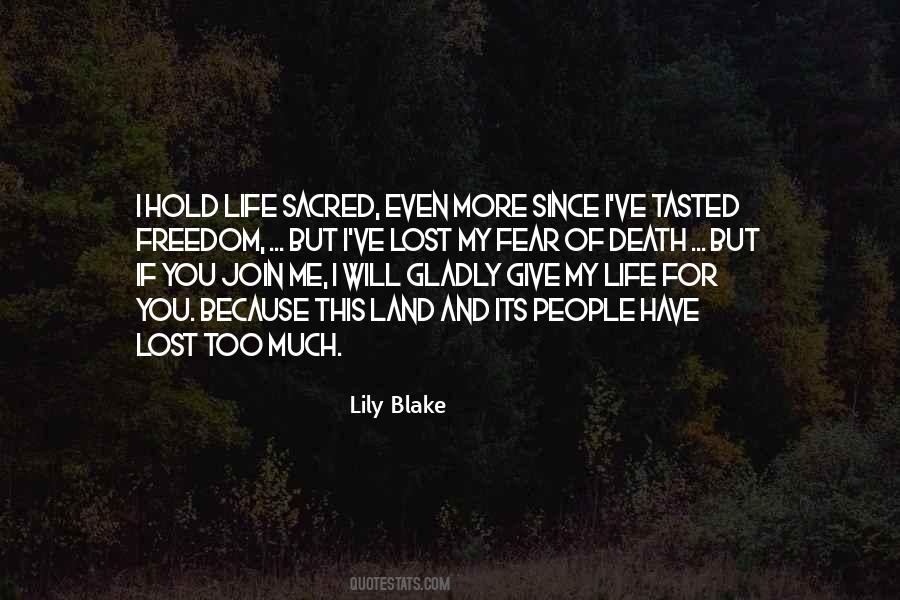 Freedom Lost Quotes #728726