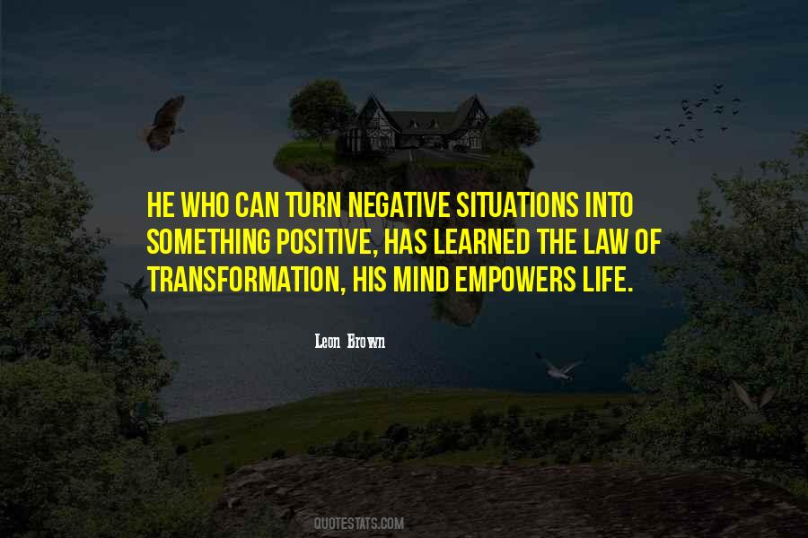 Negative Situations Quotes #1606169