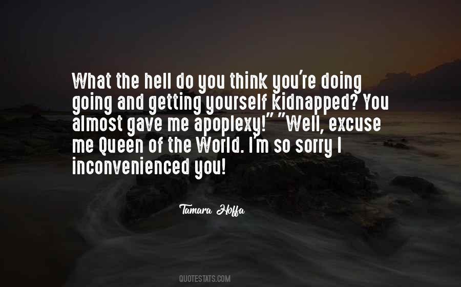 Hell The World Quotes #11408